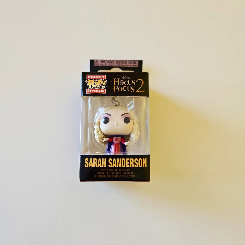 NEW Funko POP! Disney Hocus Pocus 2 SARAH SANDERSON Vinyl Keychain 2023 Gift